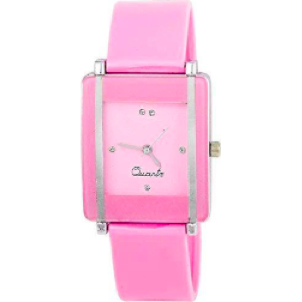 Champagne Dial Analog Watch
