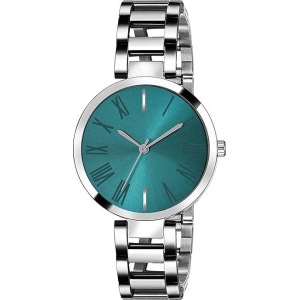 Leather Strap Analog Watch