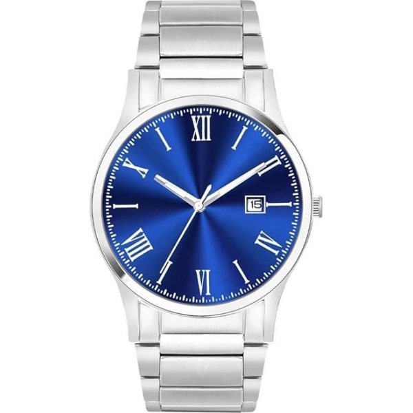 Beige Leather Classic Watch