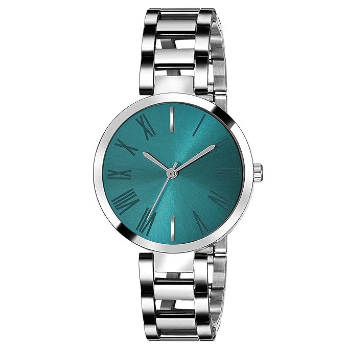 Leather Strap Analog Watch