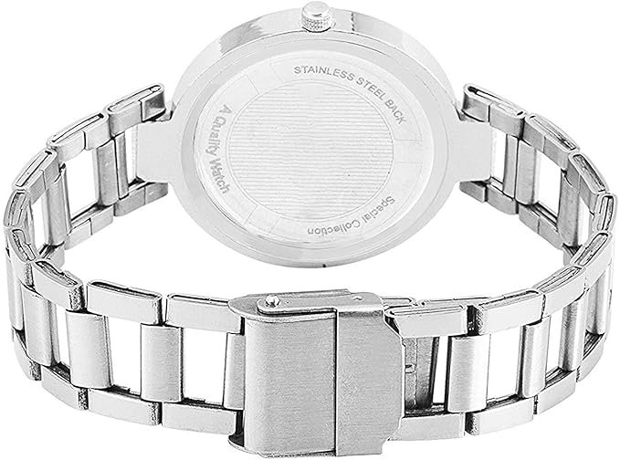 Leather Strap Analog Watch