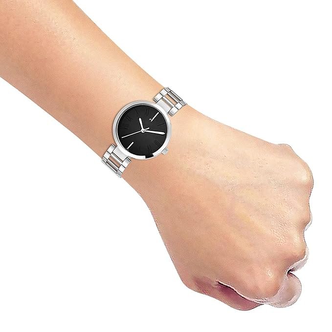 Rose Gold Mesh Watch