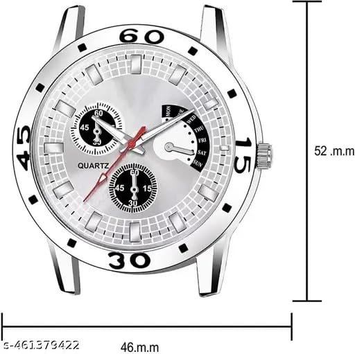 White & Pink Digital Watch