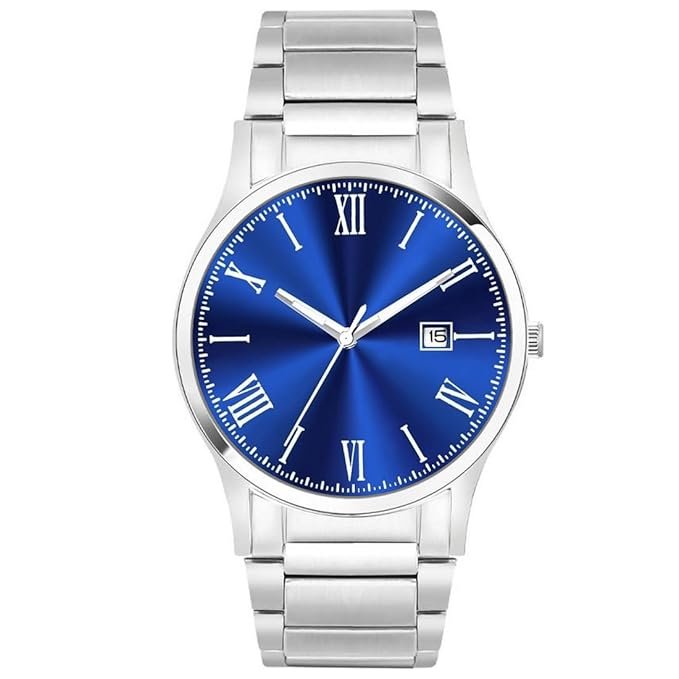 Beige Leather Classic Watch