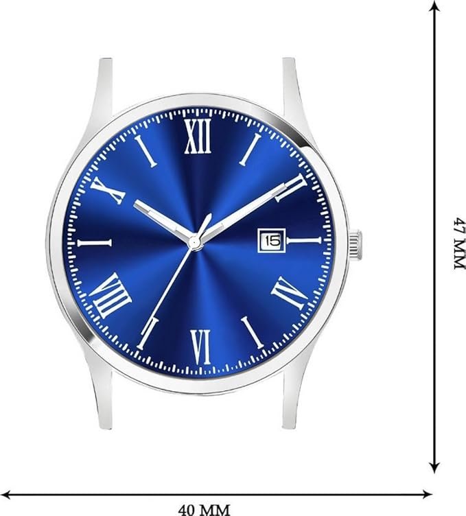 Beige Leather Classic Watch